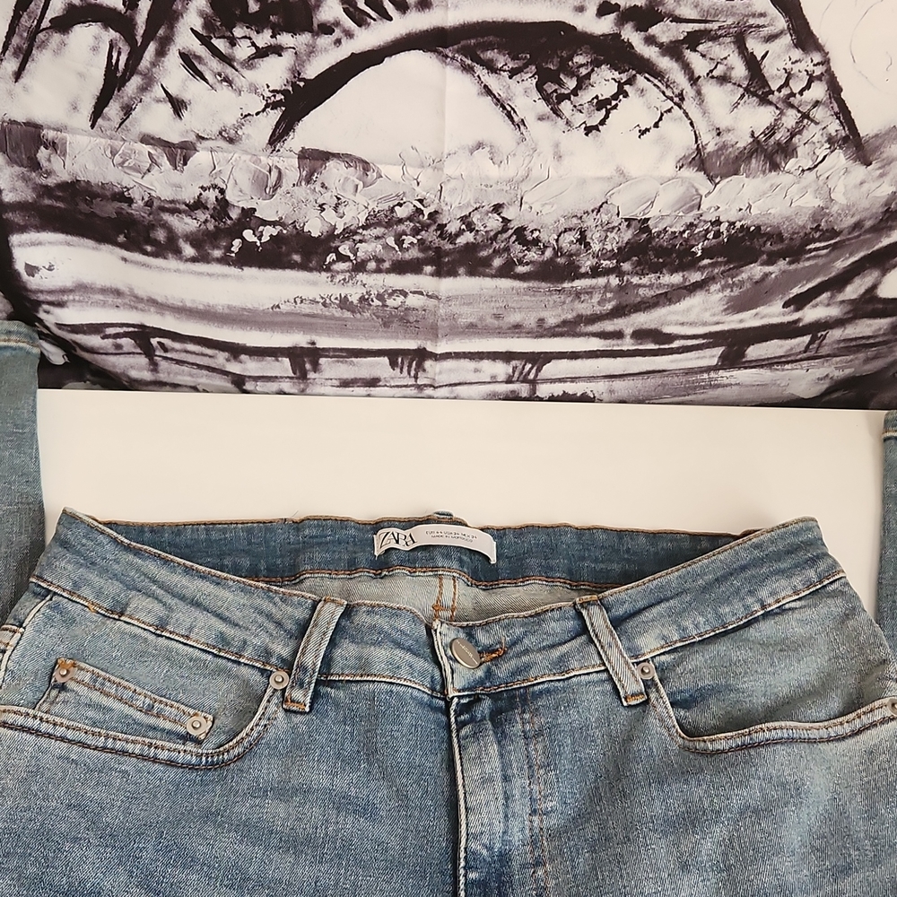 Preowned- Zara Men Skinny Stretch Denim Jean's